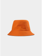 Pánský oboustranný bucket hat 4F - tmavě modrý/oranžový