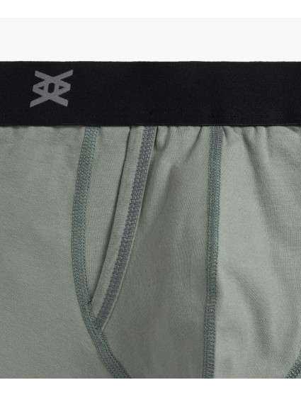 Pánské boxerky Atlantic - khaki