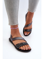 Dámské sandály Ipanema Vibe Sandal Fem Black and Silver