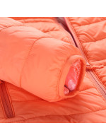 Dětská oboustranná bunda hi-therm ALPINE PRO DOUWO fresh salmon varianta pc