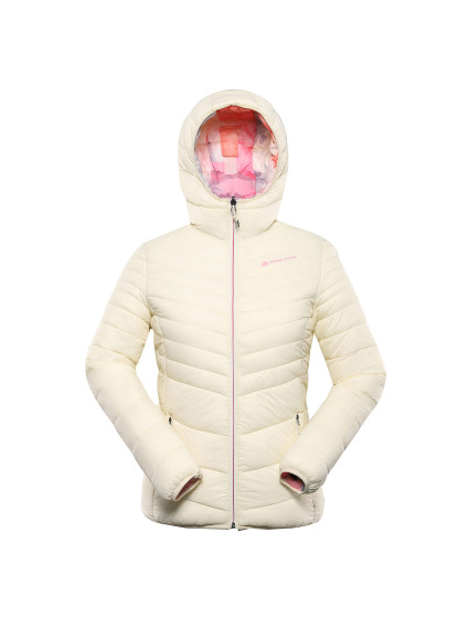 Dámská oboustranná bunda hi-therm ALPINE PRO EROMA creme varianta pc