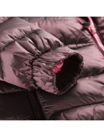 Dětská hi-therm bunda s impregnací ALPINE PRO GROLLO pink cosmos