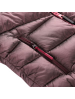 Dětská hi-therm bunda s impregnací ALPINE PRO GROLLO pink cosmos