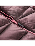 Dětská hi-therm bunda s impregnací ALPINE PRO GROLLO pink cosmos