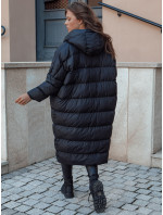 Dámská zimní bunda oversize s kapucí ANNIKA černá Dstreet TY4541