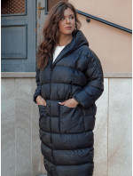 Dámská zimní bunda oversize s kapucí ANNIKA černá Dstreet TY4541