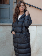 Dámská zimní bunda oversize s kapucí ANNIKA černá Dstreet TY4541