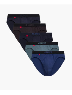 Pánské slipy ATLANTIC Sport 5Pack - vícebarevné