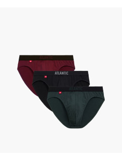 Pánské slipy ATLANTIC Sport 3Pack - vícebarevné