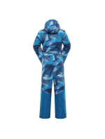 Dětská kombinéza s membránou ptx snow ALPINE PRO KIREMO neon atomic blue varianta pb