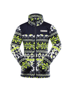 Dětská mikina supratherm ALPINE PRO EFLINO lime green varianta pd