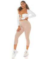 Sexy Musthave Highwaist Capri Leggings