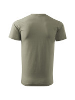 Heavy New tričko unisex světlá khaki