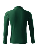 Pique Polo LS polokošile pánská dark green