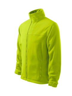 Jacket fleece pánský limetková