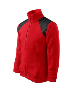 Jacket Hi-Q fleece unisex červená