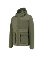 Puffer Jacket model 20642874 bunda unisex army - MALFINI, a.s.