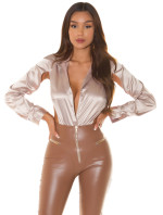 Soo Sexy! Koucla faux leather pants "Thong Look"