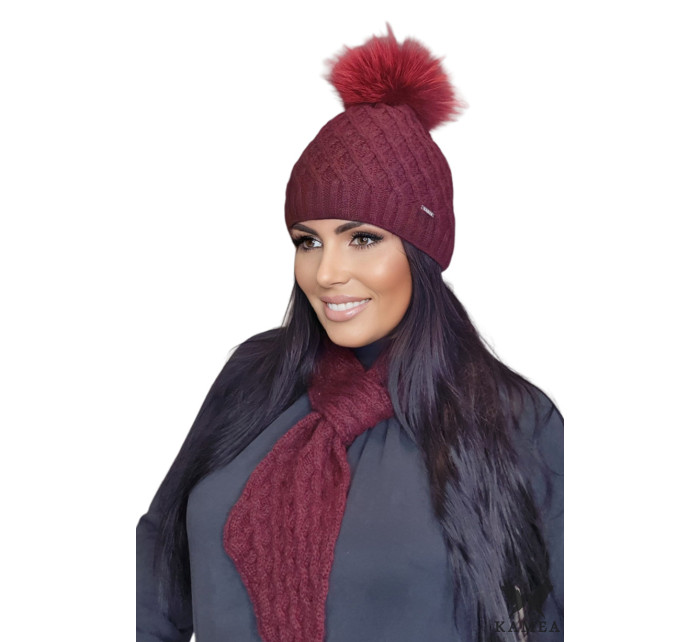 Kamea Hat K.21.040.15 Claret