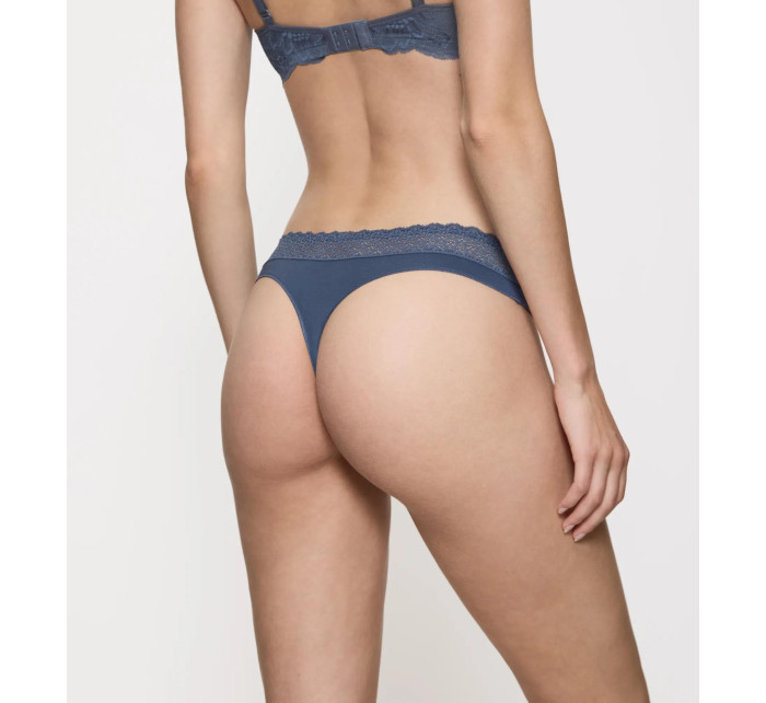 Dámská tanga Feel of Modal String - BLUE - modrá 00XX - TRIUMPH