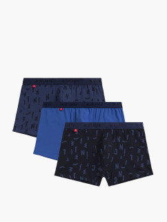 Pánské boxerky ATLANTIC 3Pack - modré