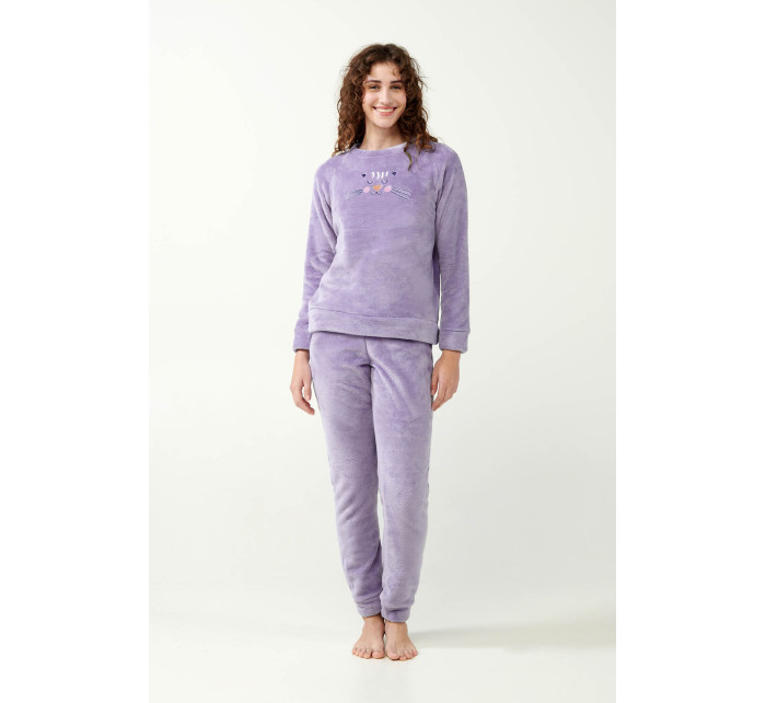 Vamp - Plyšové pyžamo Lavender Sweet Fleece 21306 - Vamp