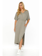 Makadamia Dress M822 Dark Grey