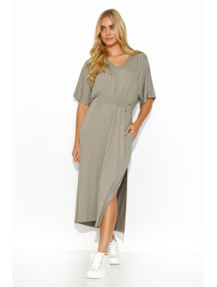 Makadamia Dress M822 Dark Grey