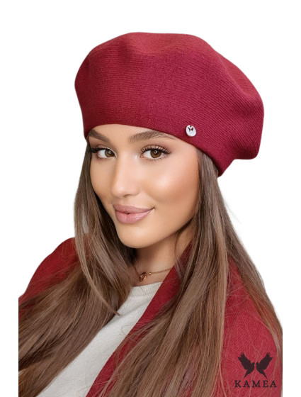 Beret model 20809679 Claret - Kamea