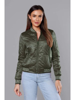 Dámská bunda typu "bomber" v khaki barvě model 18035490 - S'WEST