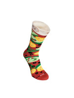 Rainbow Socks Pizza 4 páry Vegetariánská