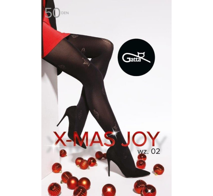 Dámské punčochové kalhoty Gatta X-Mas Joy wz.02 50 den 2-4