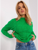 Sweter AT SW model 18955453 zielony - FPrice