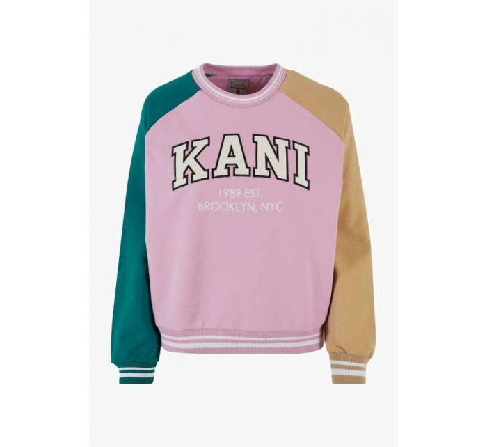 Pánské tričko Karl Kani Serif Block College Crew Neck W 6120154