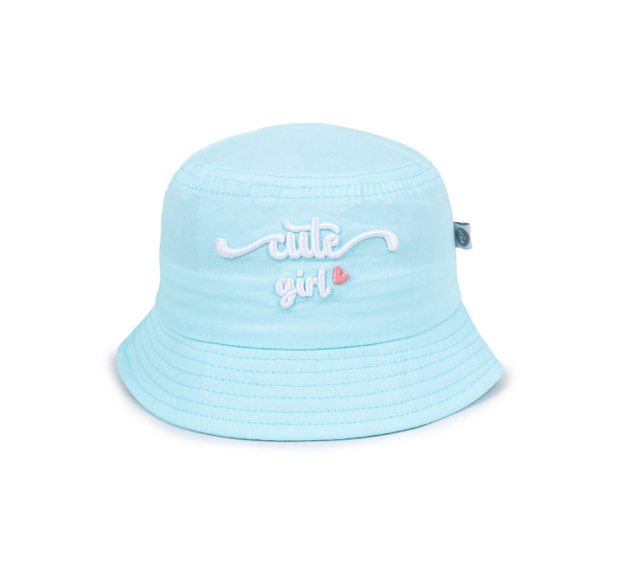 Yoclub Dívčí letní klobouk CKA-0257G-A110 Blue