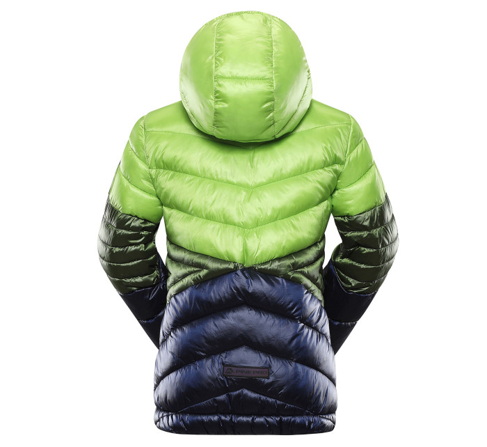 Dětská hi-therm bunda ALPINE PRO ROGO lime green