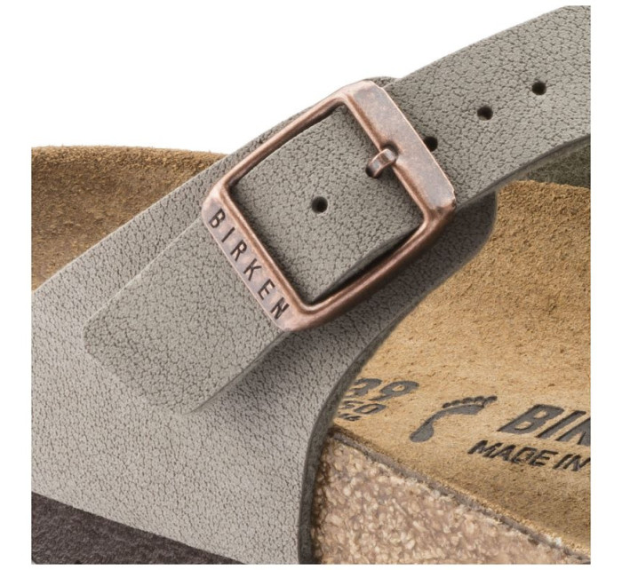 Dámské žabky Gizeh Stone  šedé model 20701320 - Birkenstock