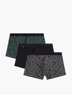 Pánské boxerky ATLANTIC 3Pack - vícebarevné