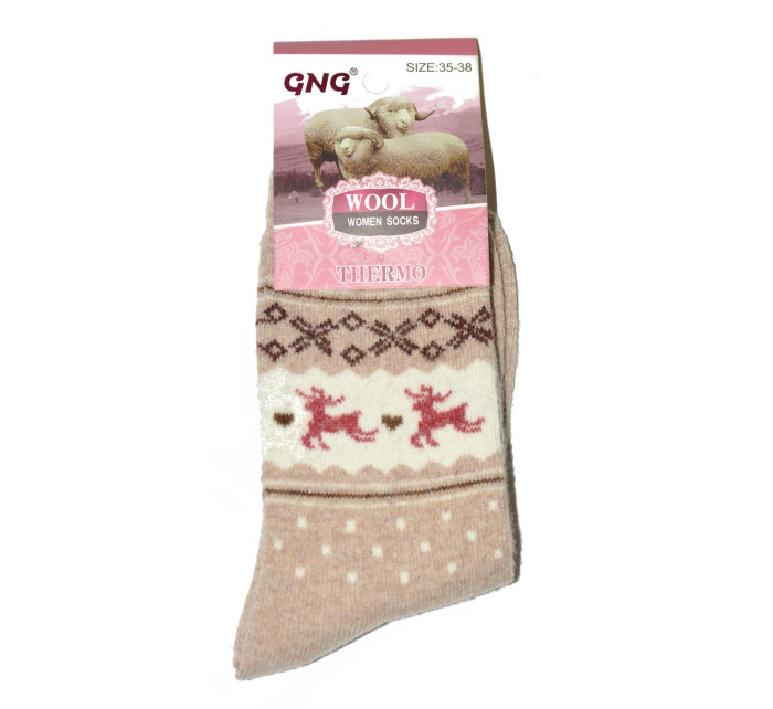 Dámské ponožky GNG 3319 Thermo Wool Sobi 35-42