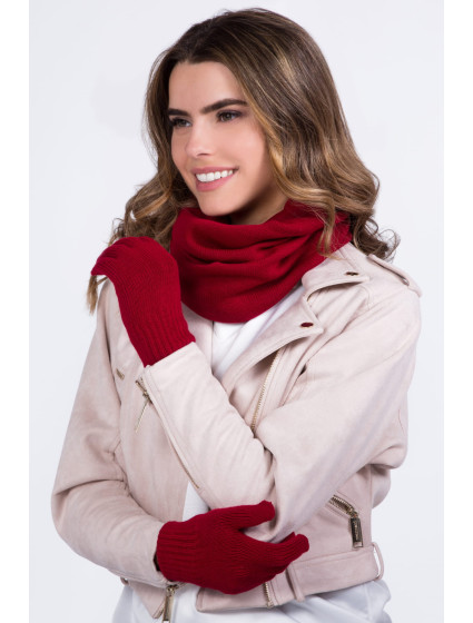 Snood model 17937876 Červená - Kamea