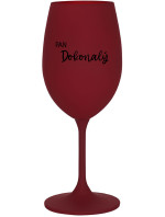 PAN DOKONALÝ - bordo sklenice na víno 350 ml