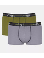 Pánské boxerky Start Hipster C2P box - GRAY - šedé M029 - SLOGGI