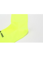 Unisex ponožky s antibakteriální úpravou ALPINE PRO COLO neon safety yellow