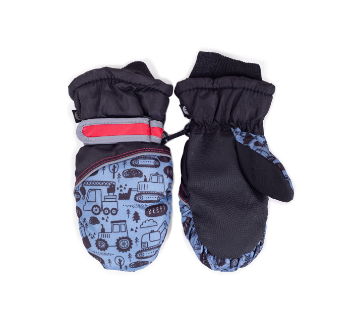 Dětské zimní lyžařské rukavice Yoclub REN-0219C-A110 Multicolour