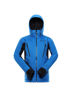 Pánská lyžařská bunda s membránou ptx ALPINE PRO GAES electric blue lemonade