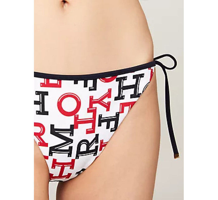 Close to Body Dámské bikiny CHEEKY STRING SIDE TIE PRINT UW0UW053160K4 - Tommy Hilfiger