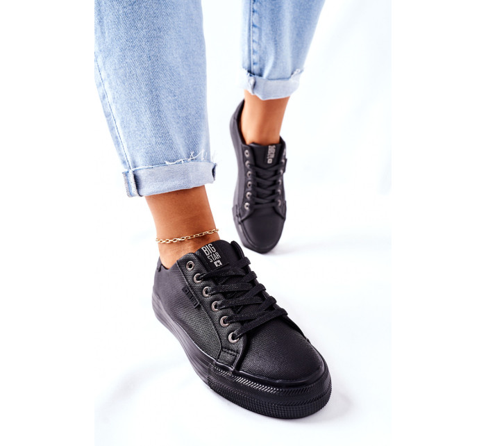 Women's Sneakers On A Platform BIG STAR II274345 Black