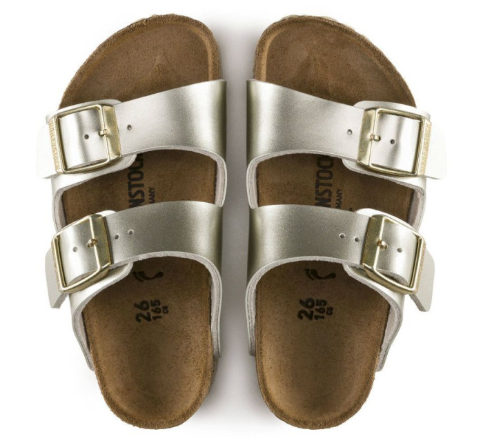 Dívčí žabky Arizona Kids  Metallic Gold model 20701427 - Birkenstock