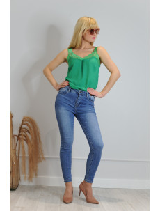 Merribel Top Kefaloni Green