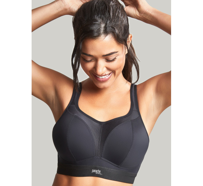 Dámská sportovní podprsenka Non Wired Sports Bra 7341B Černá - Panache